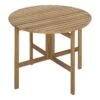 Fritz Hansen Skagerak Selandia Round Folding Table 1 Fritz Hansen Skagerak Selandia Round Folding Table -Danish Design Store 1400519 Selandia Table 94 Teak