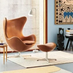 Fritz Hansen Rugs 11 Fritz Hansen Rugs -Danish Design Store 14399 Egg Leather Grace and Rugs Dots Balance