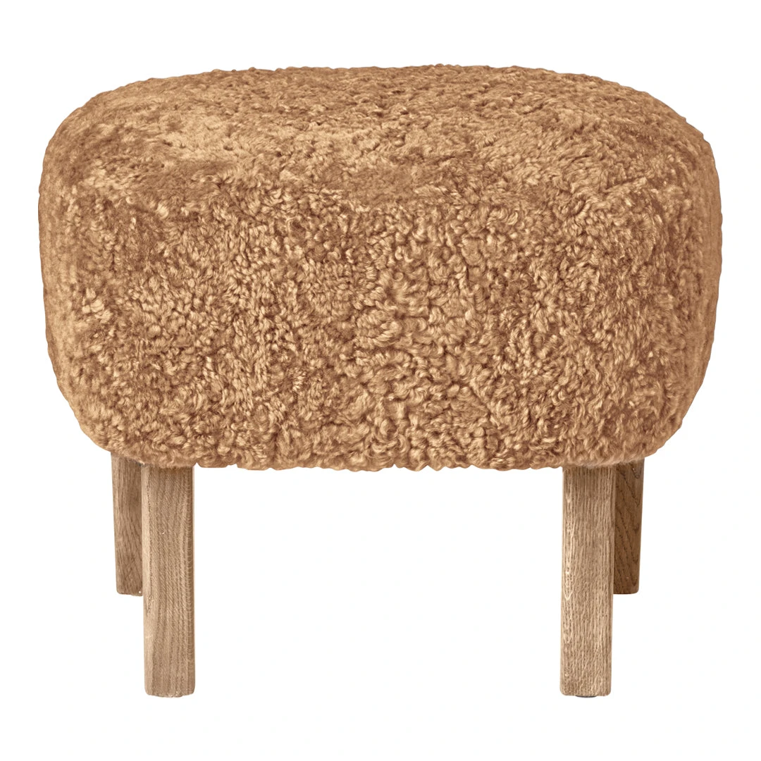 Ingeborg Ottoman - Sheepskin 3 Ingeborg Ottoman - Sheepskin