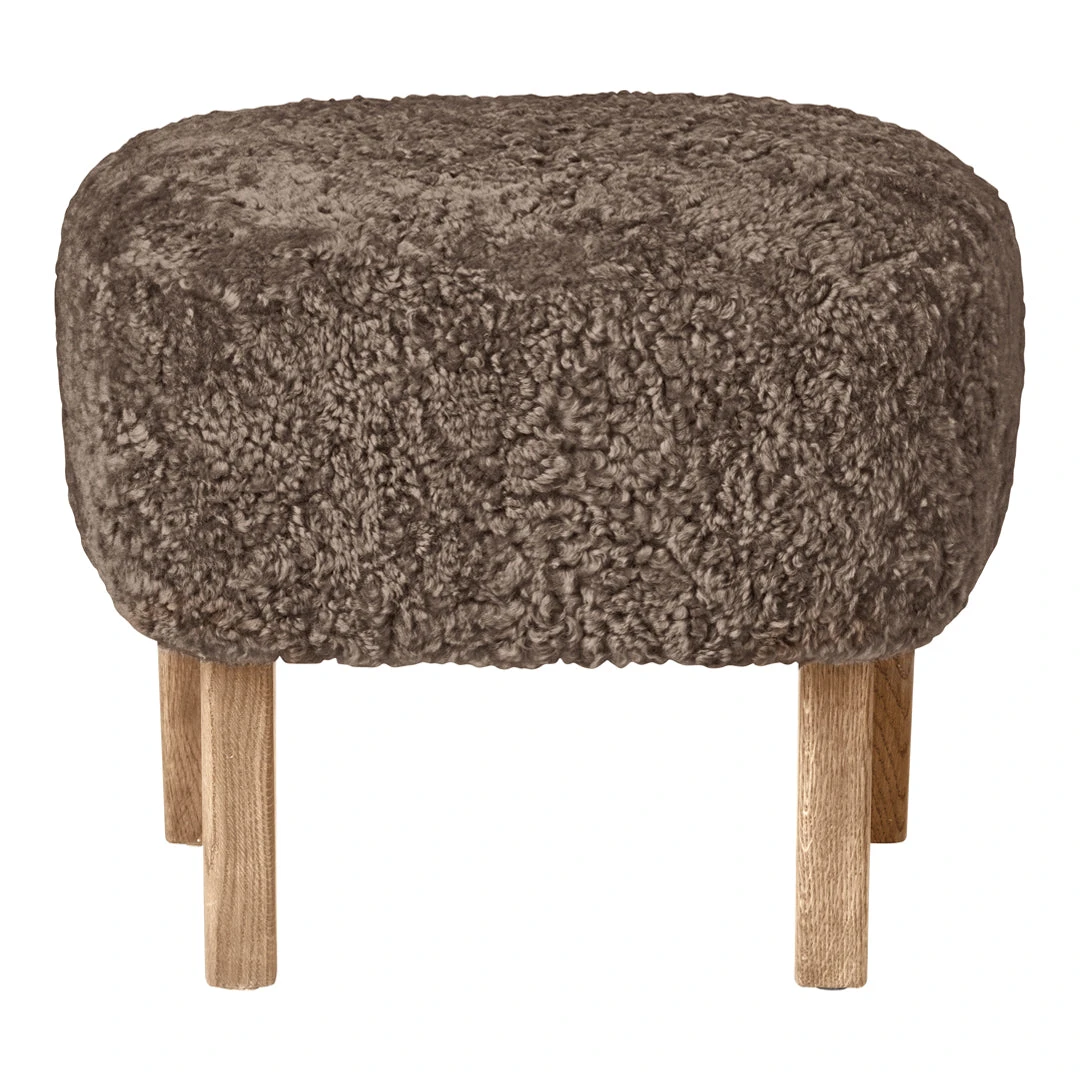 Ingeborg Ottoman - Sheepskin 5 Ingeborg Ottoman - Sheepskin - Image 3