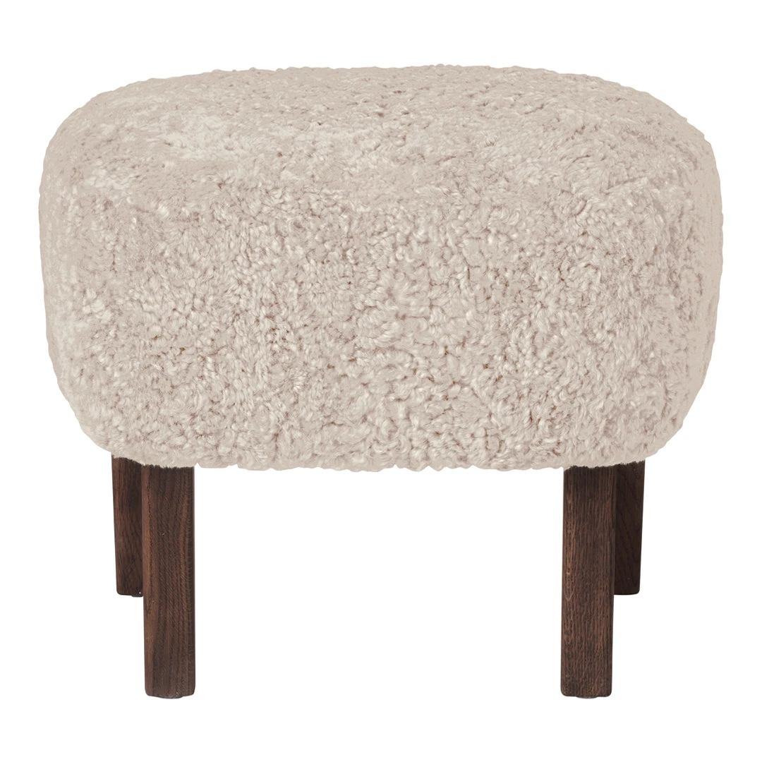Ingeborg Ottoman - Sheepskin 4 Ingeborg Ottoman - Sheepskin - Image 2