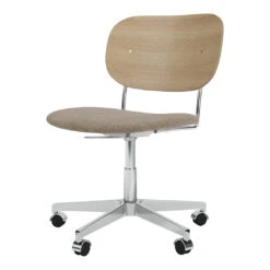 Co Office Chair - Seat Upholstered - Swivel Base W/ Casters -Danish Design Store 1510101 030O01ZZ Angle f46faf7d 9896 442e 9e66 96cbe0599722