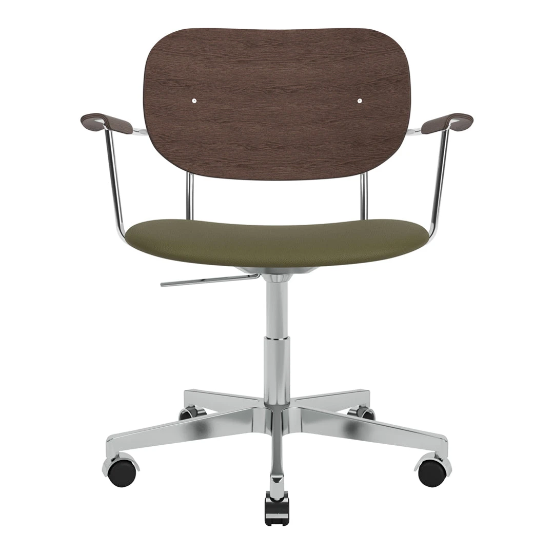 Co Office Armchair - Seat Upholstered - Swivel Base W/ Casters 3 Co Office Armchair - Seat Upholstered - Swivel Base W/ Casters