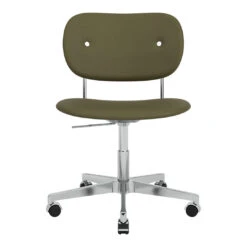 Co Office Chair - Fully Upholstered - Swivel Base W/ Casters
