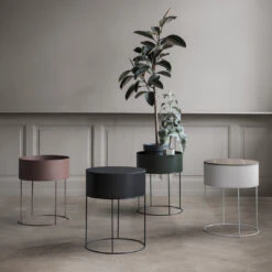 Ferm LIVING Plant Box - Round -Danish Design Store 18525