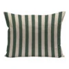 Fritz Hansen Skagerak Barriere Pillow 1 Fritz Hansen Skagerak Barriere Pillow -Danish Design Store 1961239 Barriere Pillow 60x50 Dark GreenLight Apricot Stripe portrait