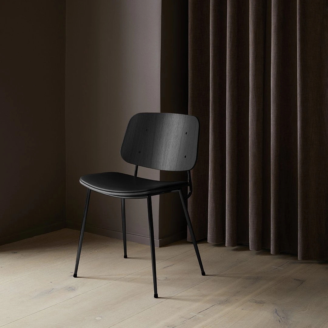 Soborg Chair - Steel Frame, Seat Upholstered 5 Soborg Chair - Steel Frame, Seat Upholstered - Image 3