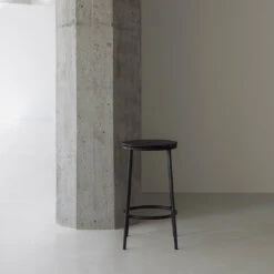 Normann Copenhagen Circa Counter Stool 29 Normann Copenhagen Circa Counter Stool -Danish Design Store 2021 Circa Barstool 65cm Black Steel Black Oak 01