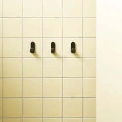 Normann Copenhagen Curve Mini Hook - Set Of 2 (Order Quantity: 6) 38 Normann Copenhagen Curve Mini Hook - Set Of 2 (Order Quantity: 6) -Danish Design Store 2021 Curve Hook Mini Matt Black 02