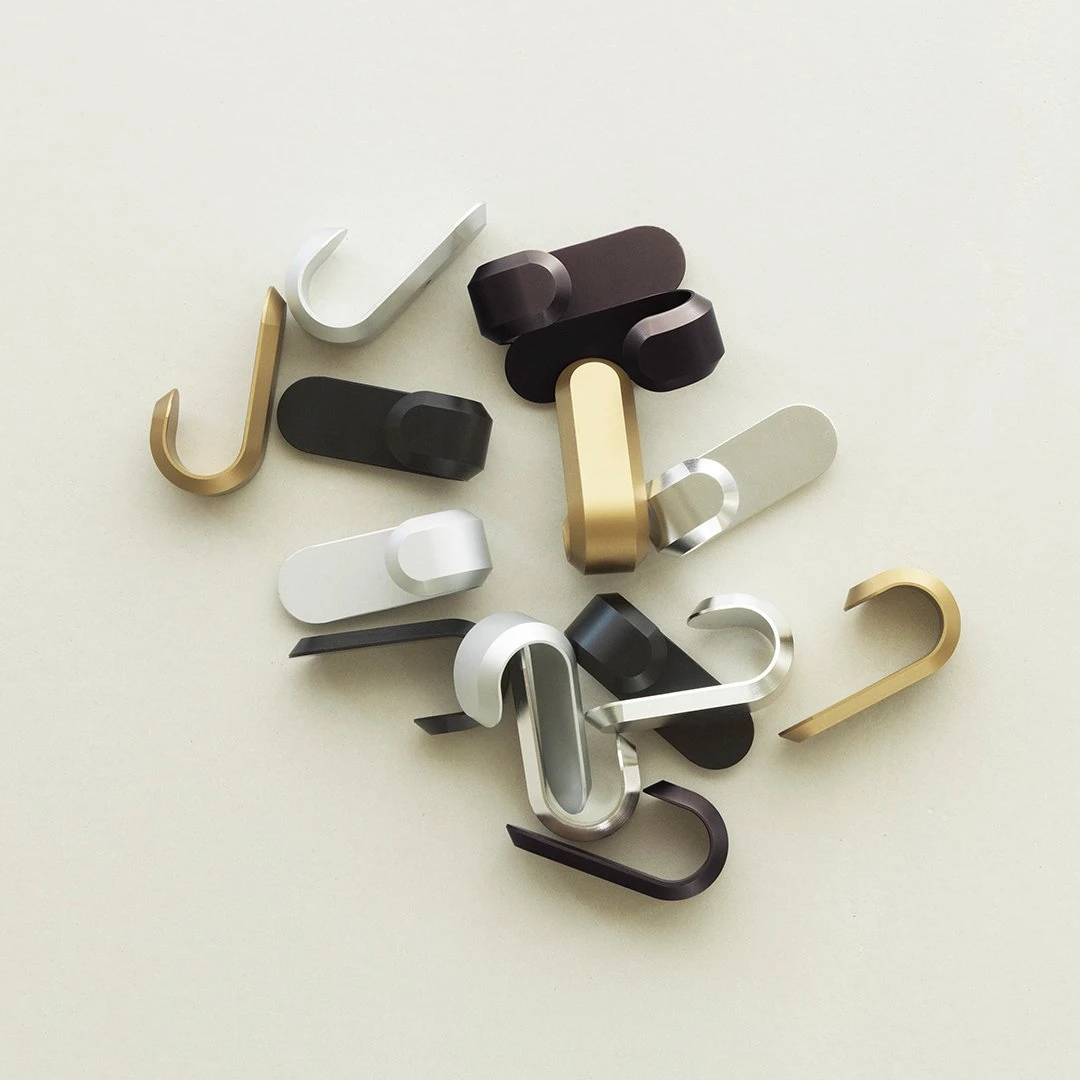 Normann Copenhagen Curve Mini Hook - Set Of 2 (Order Quantity: 6) 13 Normann Copenhagen Curve Mini Hook - Set Of 2 (Order Quantity: 6) - Image 11