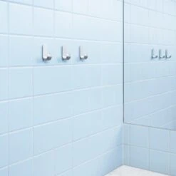 Normann Copenhagen Curve Mini Hook - Set Of 2 (Order Quantity: 6) 40 Normann Copenhagen Curve Mini Hook - Set Of 2 (Order Quantity: 6) -Danish Design Store 2021 Curve Mini Hooks Matt Silver 03