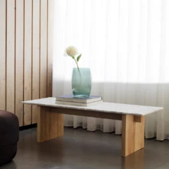 Normann Copenhagen Solid Table 38 Normann Copenhagen Solid Table -Danish Design Store 2021 Tide Vase H28cm Blue Solid Table 01