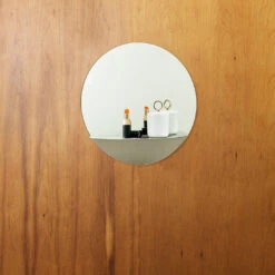 Normann Copenhagen Horizon Mirror - Round 21 Normann Copenhagen Horizon Mirror - Round -Danish Design Store 2022 Horizon Mirror Round Stainless Steel 04