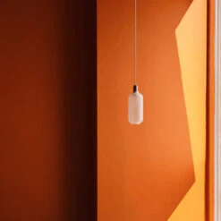 Normann Copenhagen Amp Pendant Lamp 37 Normann Copenhagen Amp Pendant Lamp -Danish Design Store 2022 Orange Edit Amp Stainless steel Matt Glas Large cf95089e 63df 476c bea0 5e152068b616