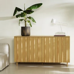 Normann Copenhagen Rib Sideboard -Danish Design Store 2022 Rib Sideboard Oak Momento Table Lamp White 01 f58d143f 1f59 4998 9cb0 d8d5d6b4b524