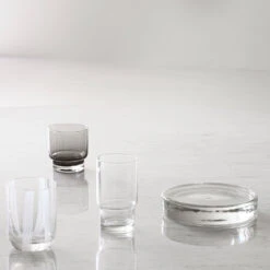 Normann Copenhagen Mass Dish (Order Quantity: 4) -Danish Design Store 2022 Stripe Glass Mass Dish Fit Glass Group