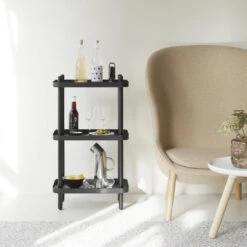 Normann Copenhagen Block Shelf 22 Normann Copenhagen Block Shelf -Danish Design Store 2023 Block Shelf Black Black