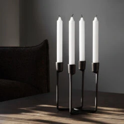 Normann Copenhagen Heima 4-Armed Candlestick (Order Quantity: 4) 27 Normann Copenhagen Heima 4-Armed Candlestick (Order Quantity: 4) -Danish Design Store 2023 Heima 4 armed Candlestick Black 01