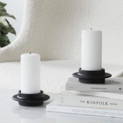 Normann Copenhagen Heima Block Candleholder (Order Quantity: 4) 18 Normann Copenhagen Heima Block Candleholder (Order Quantity: 4) -Danish Design Store 2023 Heima Block Candle Holder Black