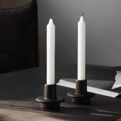 Normann Copenhagen Heima Candlestick (Order Quantity: 4) 22 Normann Copenhagen Heima Candlestick (Order Quantity: 4) -Danish Design Store 2023 Heima Candlestick Black 02