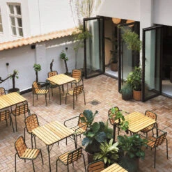 Normann Copenhagen Vig Outdoor Dining Chair -Danish Design Store 2023 Hotel Normann 11