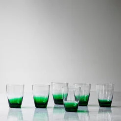 Normann Copenhagen Hue Glass (Order Quantity: 4) -Danish Design Store 2023 Hue Glass Green 01