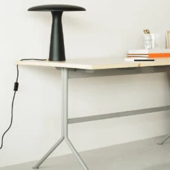 Normann Copenhagen Kip Desk 36 Normann Copenhagen Kip Desk -Danish Design Store 2023 Kip Desk Grey Pine Shelter Lamp Black