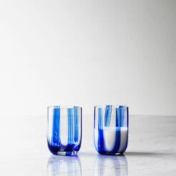 Normann Copenhagen Stripe Glass (Order Quantity: 4) 19 Normann Copenhagen Stripe Glass (Order Quantity: 4) -Danish Design Store 2023 Stripe Glass 39cl Blue Stripes 02