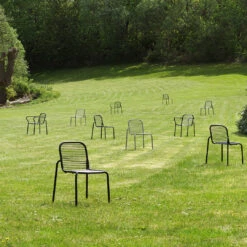 Normann Copenhagen Vig Outdoor Dining Chair W/ Armrest -Danish Design Store 2023 Vig Chair Group 04 1