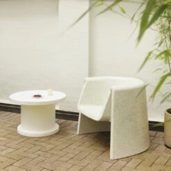 Normann Copenhagen Bit Coffee Table -Danish Design Store 2024 Bit Lounge Chair Bit Coffee Table White 02