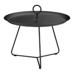 Eyelet Outdoor Tray Table 25 Eyelet Outdoor Tray Table -Danish Design Store 20902 2412 EYELET O60 cm Black HOUE high