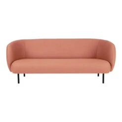Warm Nordic Cape 3 Seater Sofa -Danish Design Store 2101009 warmnordic furniture cape sofa 3seat blush