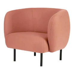 Warm Nordic Cape Lounge Chair 35 Warm Nordic Cape Lounge Chair -Danish Design Store 2201009 warmnordic furniture cape loungechair blush 02 7cf98e06 7311 4dcb a9f4 ac4fc4107985