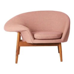 Warm Nordic Fried Egg Chair 18 Warm Nordic Fried Egg Chair -Danish Design Store 2201032 warmnordic furniture friedegg loungechair teak palerose 01