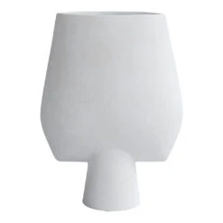 101 COPENHAGEN Sphere Vase - Square 21 101 COPENHAGEN Sphere Vase - Square -Danish Design Store 221011 Sphere Vase Square Big Bone White edited
