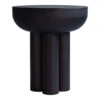 101 COPENHAGEN Crown Side Table -Danish Design Store 221026 Crown Table Tall Burned Black