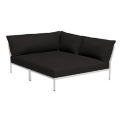 LEVEL 2 Outdoor Cozy Corner Modular Sofa -Danish Design Store 22211 6843 LEVEL2 Cozy corner right Char HOUE high