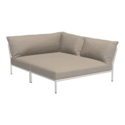 LEVEL 2 Outdoor Cozy Corner Modular Sofa -Danish Design Store 22211 9243 LEVEL2 Cozy corner right Ash HOUE high