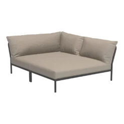 LEVEL 2 Outdoor Cozy Corner Modular Sofa -Danish Design Store 22211 9251 LEVEL2 Cozy corner right Ash HOUE high
