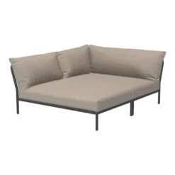 LEVEL 2 Outdoor Cozy Corner Modular Sofa -Danish Design Store 22212 9251 LEVEL2 Cozy corner left Ash HOUE high