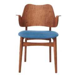 Warm Nordic Gesture Chair - Seat Upholstered 28 Warm Nordic Gesture Chair - Seat Upholstered -Danish Design Store 2405007 warmnordic diningchairs gesture teak stained seat sea blue back teak stained