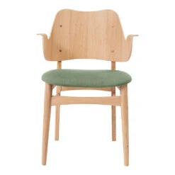 Warm Nordic Gesture Chair - Seat Upholstered 33 Warm Nordic Gesture Chair - Seat Upholstered -Danish Design Store 2405019 warmnordic diningchairs gesture oak oiled seat sage green back oak