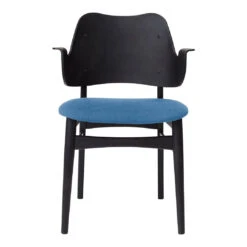 Warm Nordic Gesture Chair - Seat Upholstered 36 Warm Nordic Gesture Chair - Seat Upholstered -Danish Design Store 2405024 warmnordic diningchairs gesture black lacquered sea blue back black lacquered