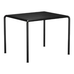 Avanti Outdoor Dining Table -Danish Design Store 24151 2424 12 AVANTI Table 83x98 Mono Black HOUE high