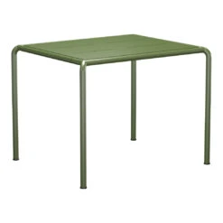 Avanti Outdoor Dining Table -Danish Design Store 24151 2727 49 AVANTI Table 83x98 Mono Olive green HOUE high
