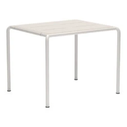 Avanti Outdoor Dining Table -Danish Design Store 24151 4343 08 AVANTI Table 83x98 Mono Muted white HOUE high