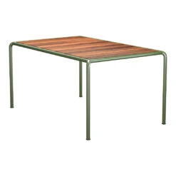 Avanti Outdoor Dining Table -Danish Design Store 24152 1515 49 AVANTI Table 153x98 Thermo ash Olive green HOUE high