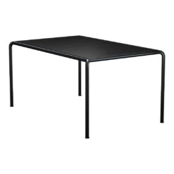 Avanti Outdoor Dining Table -Danish Design Store 24152 2424 12 AVANTI Table 153x98 Mono Black HOUE high