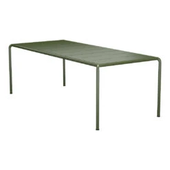 Avanti Outdoor Dining Table -Danish Design Store 24153 2727 49 AVANTI Table 222x98 Mono Olive green HOUE high