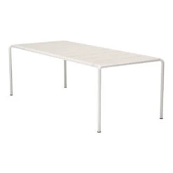 Avanti Outdoor Dining Table -Danish Design Store 24153 4343 08 AVANTI Table 222x98 Mono Muted white HOUE high